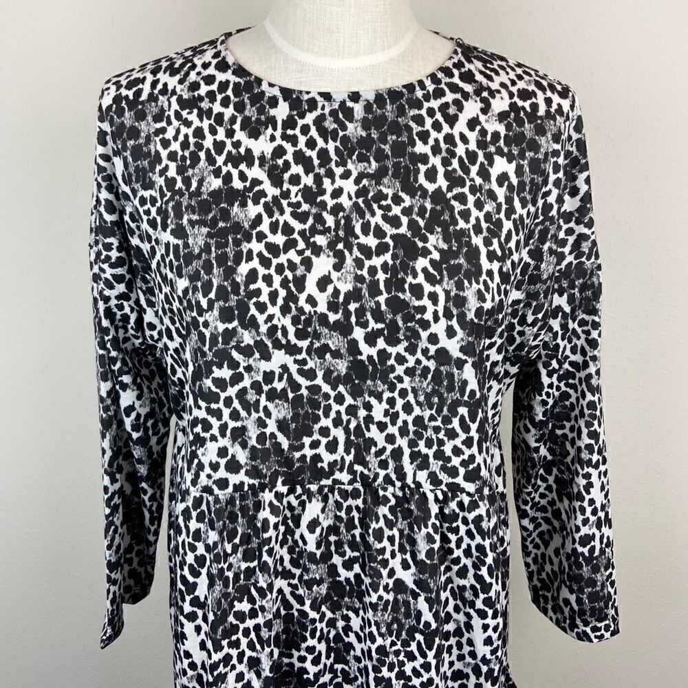 ASOS Leopard Print Tunic Dress NWT - Picture 3 of 5